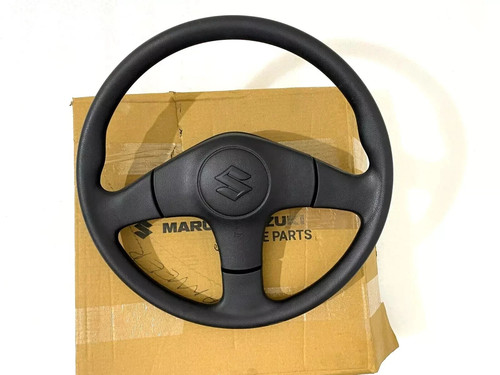 Volante con tasto clacson nero - con,