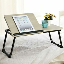 Tavolino Vassoio Da Letto Divano per Notebook PC Laptop Pieghevole Leggio 65X30C