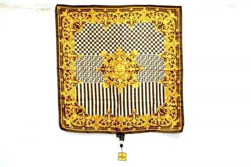 Fendi sciarpa quadri - fendi,