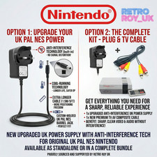 Nintendo NES Alimentatore UK