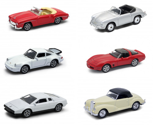 Set cars porsche mercedes 3 - set, 6