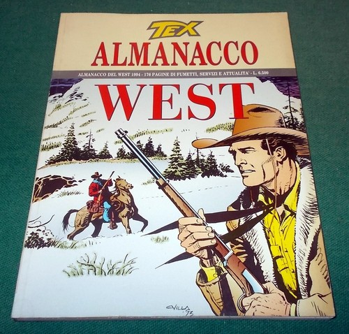 Tex almanacco del west - del, 1994
