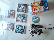 PS3 CONTROLLER MOVE STARTER PACK + 10 giochi totali + ricaricamove LEGGI