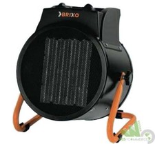 GENERATORE ARIA CALDA STUFA ELETTRORISCALDATORE 3 POTENZE 5000W 100 MC OFFICINA