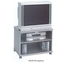 SARTI NADIR 80 ARGENTO MOBILE PORTA TV/LED/LCD "VINTAGE"