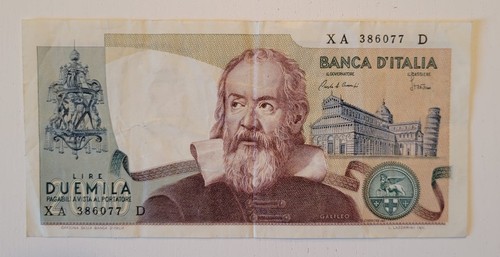 Italia banconota 2000 lire - -,