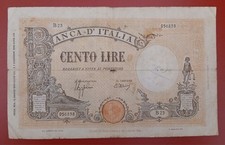 100 LIRE BARBETTI COME DA FOTO