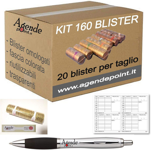 Kit160 blister contenitori per - contenitori,