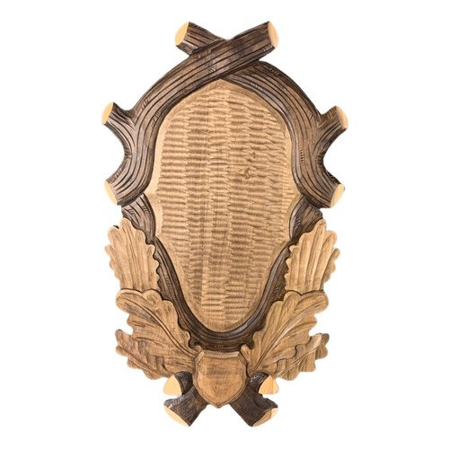 Scudo legno per trofeo - scudo, di