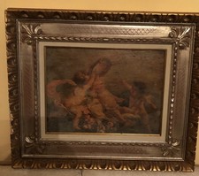 Olio Su Rame “putti”