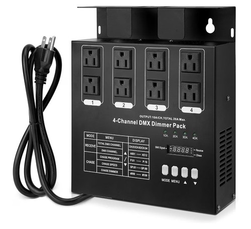 Confezione dimmer dmx canali - confezione,