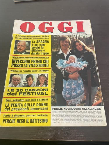Rivista oggi febbraio 1976 - oggi,