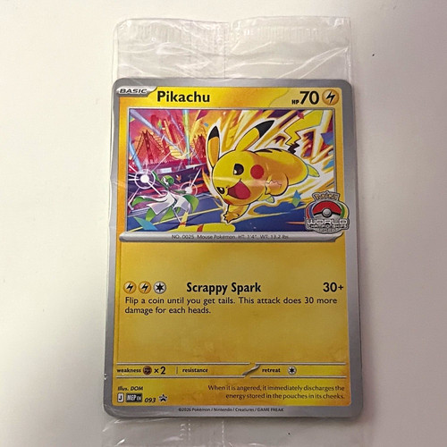 Pokemon tcg pikachu - pikachu, promo-093