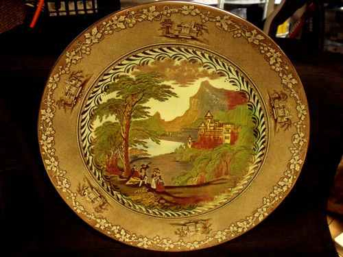Raro piatto parete - raro, 18th