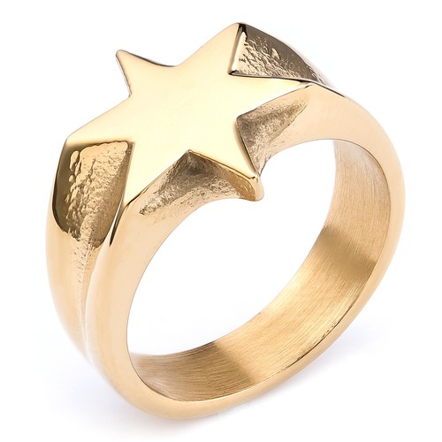 Anello uomo stella sei punti