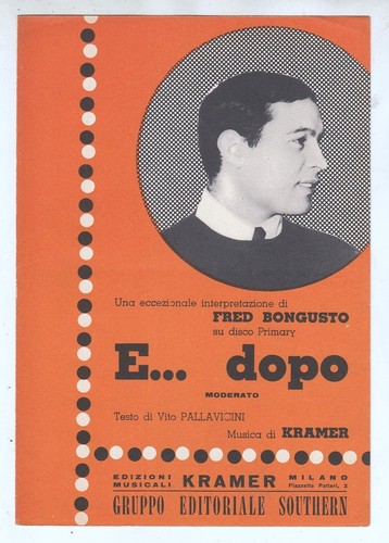 Spartito fred bongusto - spartito,