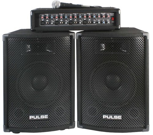 Kit sistema 200w - dj, pa