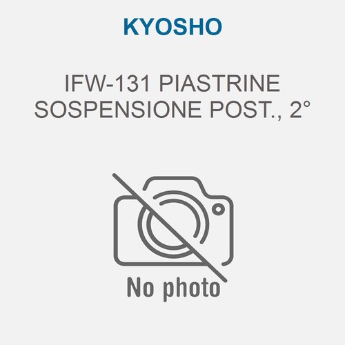 Kyosho ifw 131 piastrine - ifw-131,