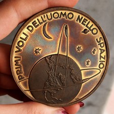 MEDAGLIA PRIMI VOLI DELL'UOMO