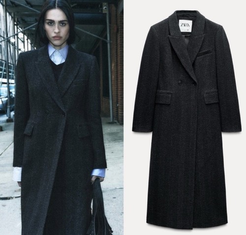 Cappotto lungo zara donna - lungo,