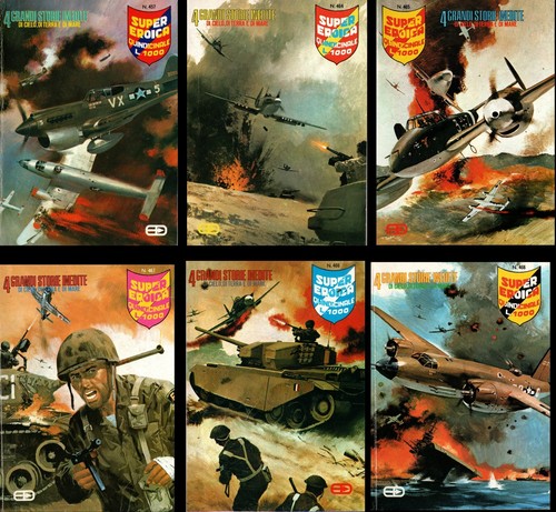 Fumetti super eroica 4 - 6,