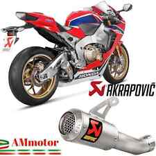 Akrapovic Honda Cbr 1000 RR 2017 Terminale Di Scarico Per Moto In Titanio Racing