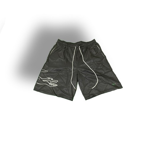 Lacoste men black shorts - black,