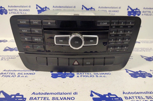 Sistema radio mercedes classe - sistema,