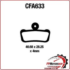 PASTIGLIE FRENO BICI MTB CFA633 EBC MESCOLA ORGANICA MOUNTAINBIKE