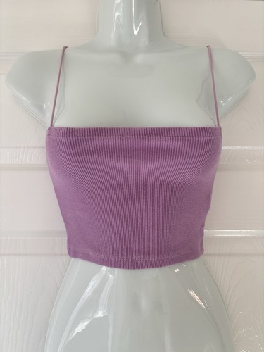 Zara crop top - lilla, a
