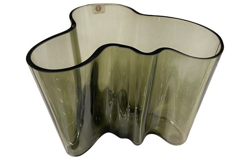 Vaso vetro grigio fumè - in,