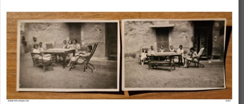 19229 due fotografie epoca - due, d'epoca