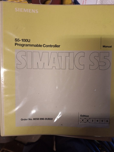 Siemens 100u simatics s5 - siemens,