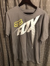T-shirt Fox Racing grigia