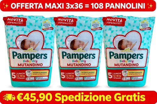 Pampers baby dry mutandino - baby,