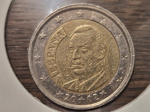 Moneta euro spagna 2002 - 2,