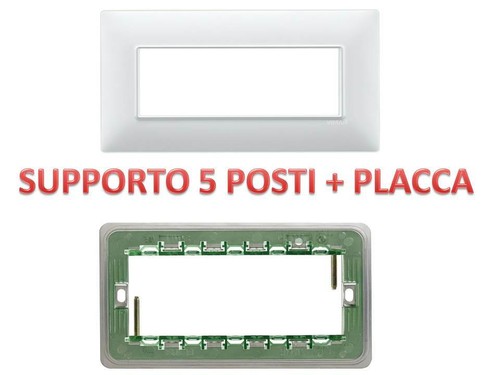 Supporto placca posti - 5,