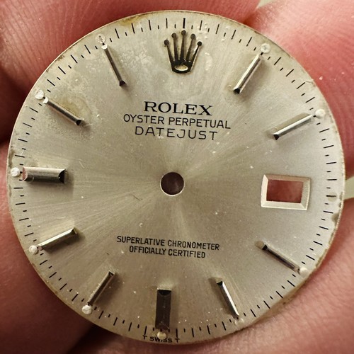 Rolex silver dial for datejust - rolex,