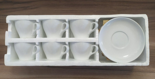 Set tazze colazione - 6, da