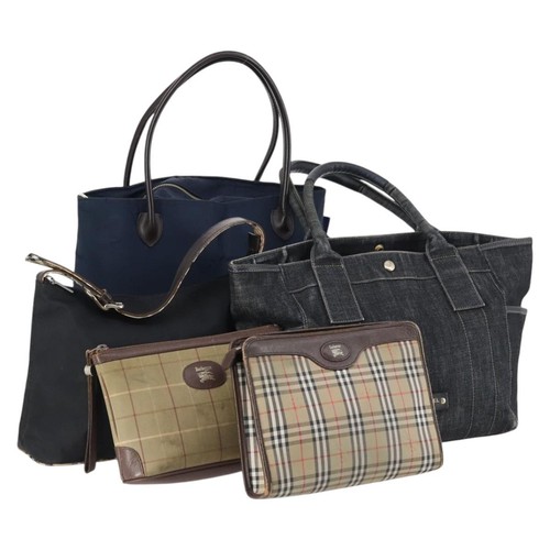 Burberry nova check blue - check, label
