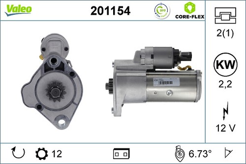 Motorino avviamento valeo - avviamento,
