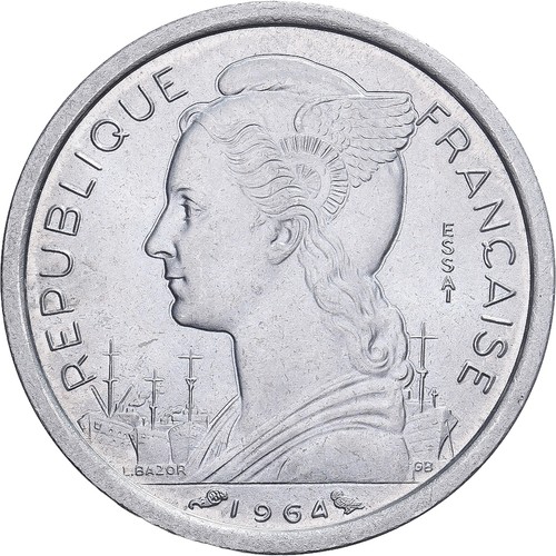 Comores franc 1964 paris - franc,, 1964,