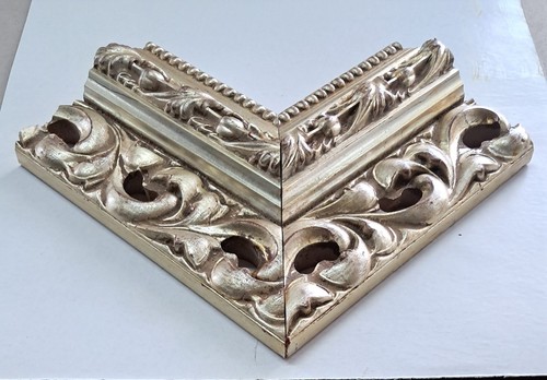Cornice legno argento trafx - cornice,