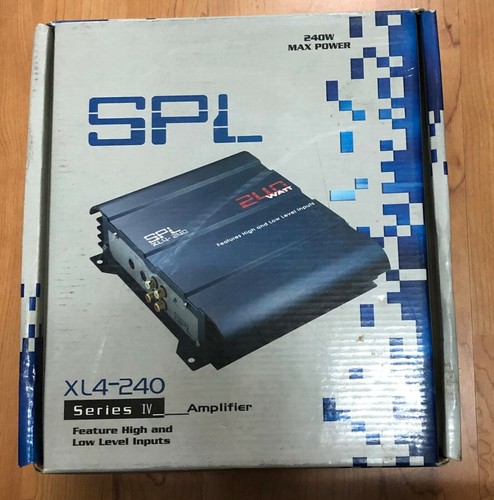 Amplificatore spl xl4 - amplificatore,