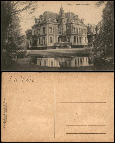 Castello cpa fère andelain - cpa,