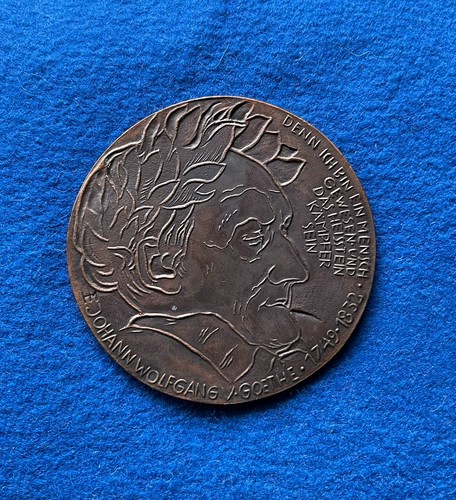 Medaglia bronzo 1982 - , goethe