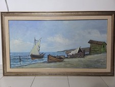 quadro olio su tela paesaggio Millus 