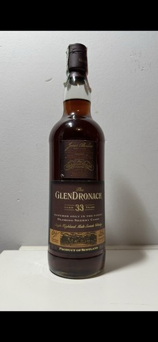 Glendronach 33yo single - glendronach,