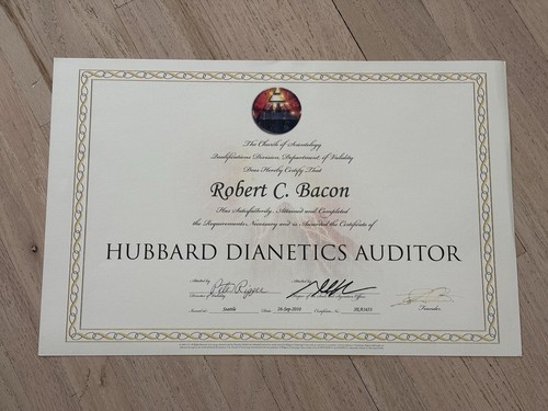 Rare church scientology ron - church,
