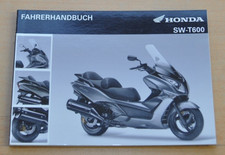 Honda SW-T 600 Fahrerhandbuch